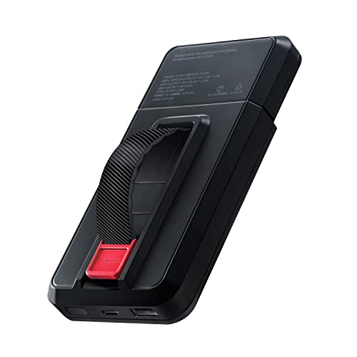 Amazon | エレコム モバイルバッテリー 10000mAh 大容量 マグネット